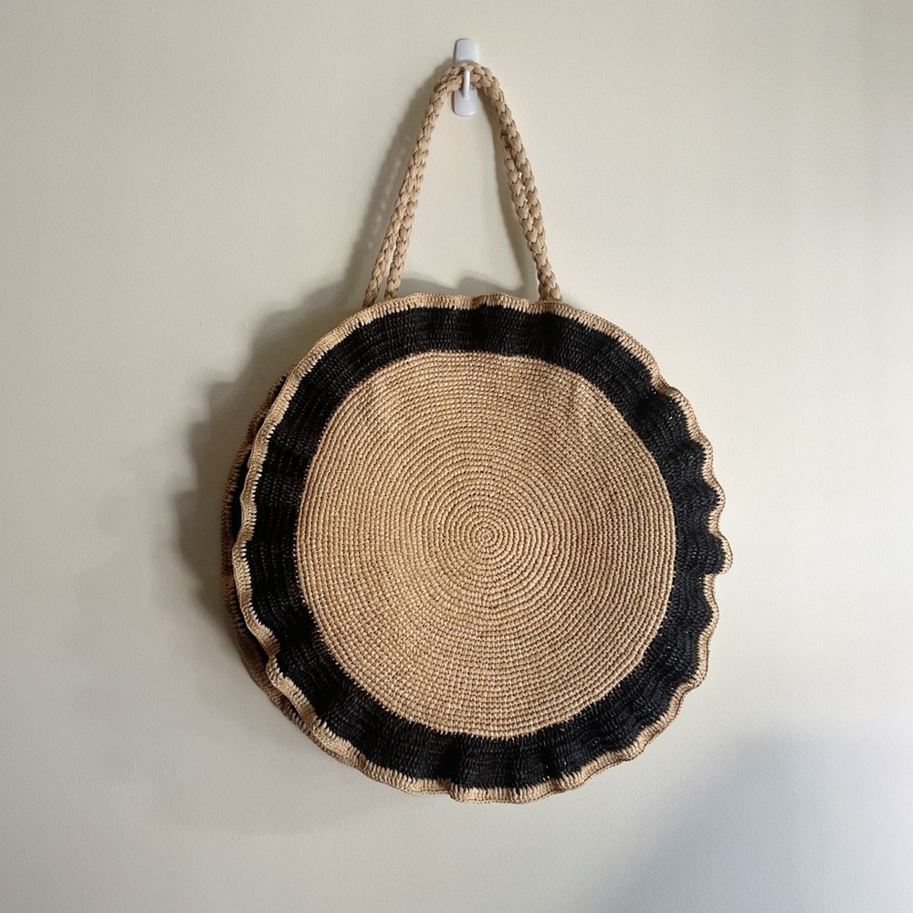 NWOT Sezane Mila Basket Bag - Picture 2 of 3